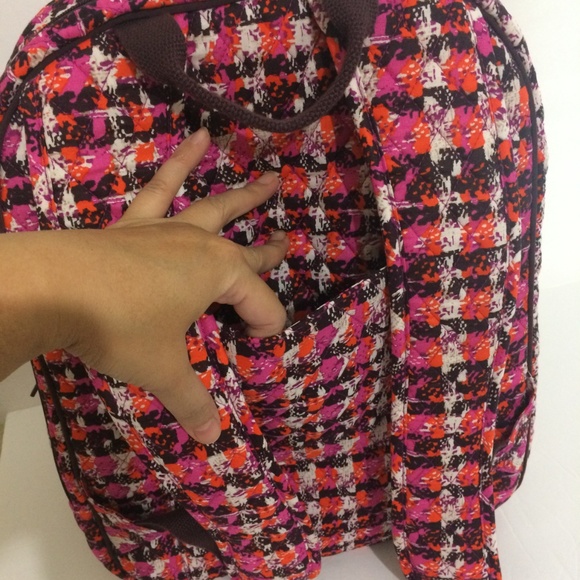 Vera Bradley Campus Tech Backpack Houndstooth NWT - Picture 6 of 8